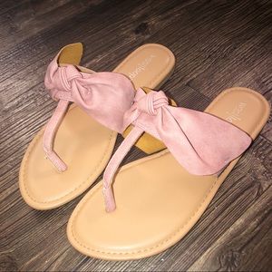 Westloop Pink Bow Sandals!